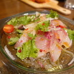 OSAKA CRAFT BREWERY - 日替わり鮮魚のカルパッチョ