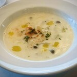 ル・レストラン・ドゥ・ヨシモト - ランチ　野菜のスープ
