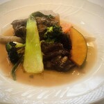 ル・レストラン・ドゥ・ヨシモト - 牛肉と野菜の煮込み
