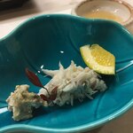 Sushi Jin - 焼物が焼けるのに時間がかかるからって出してくれたズワイガニ