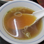 清華園 - スープ