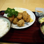 味さと - カキフライ定食