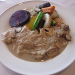 メゾン ドゥ アッシュ - 鶏肉のソテー クリームソース（2012/3/20）