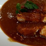 Burakurichou Kare Bibo - 日替わりカレーランチセットのチキンカツカレー