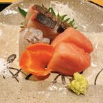 みつ林 - 大トロは醤油、白身は塩で