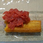 三谷 - 青森県三厩の２４０Kgの鮪 と １年熟成の唐墨