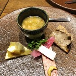 シノリ - 前菜の盛合せ