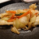 ステーキハウス近江 - 野菜炒め