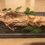 えぷろん亭 - 夕食　海老塩焼き