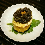 蓬左茶寮 - ＝出汁巻きキャビア＝
