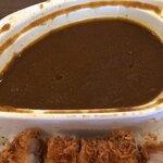 とんかつ 田 - ロースカツカレー[ルー大盛り]　¥1,485-(税込表示)