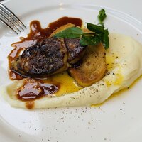 ミゲル フアニ 新宿タカシマヤ タイムズスクエア店 - フォアグラのソテー。