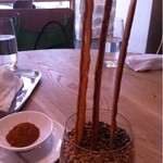 ラス - ビスクと共に。スパイシーでカリカリバゲット（2012.3）