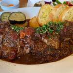Dining Bar&Cafe Nayuta - 国産ポークスペアリブのワイン煮込み 1500円。