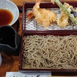 Teuchi Soba Kosuge - 天せいろ1,800円