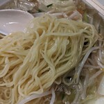 ばんくるラーメン - 麺