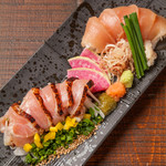 Assortment of two types of Daisen chicken Prosciutto