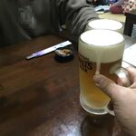 あやめ亭 - 2人で乾杯！