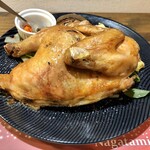 ナガタ店 - ○メイン（②の皿）・チキン1/2ロースト・野菜のグリル