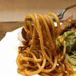 ナガタ店 - ○パスタ（④の皿）・海老のアメリケーヌパスタ・抹茶クリームパスタ