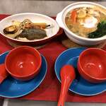 ナガタ店 - クリスマスディナーで食べきれなかった料理をテイクアウト！で、翌日の朝食に♪