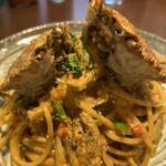 ノン ラヴォーラ マッサ - カニ〜