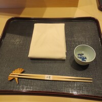 津の守坂 小柴 - お箸、柚蜜、布巾