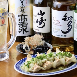 種類豊富なドリンクメニュー