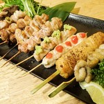 Grilled skewer