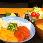 美酒佳肴 和っしょい - 三食丼