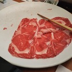 木曽路 - 【ランチ・いろどりコース】国産牛ロース肉（一人三枚）
