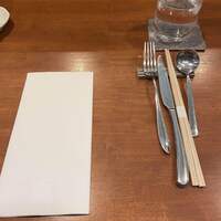 リストランテ野呂 - テーブルセッティング