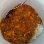 ラーメン 香月 - 辛口麻婆豆腐丼(750円)　ご飯少なめ