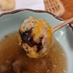 串天ぷら　段々屋 - [料理] すき焼き風お豆腐の串天 アップ♪ｗ