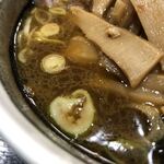 中華そば べんてん - ガラと魚介の濃密つけ汁