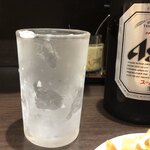 中華そば べんてん - グラスが凍っているのは高田馬場時代から