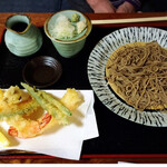 玄鹿 - （2019年4月下旬）
      海老天蕎麦（冷）