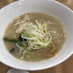 ちた食堂 - 鶏生姜白湯麺