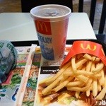 McDonald's Jukyugo Shiojiri Hiroka Ten - レタス＆ペッパーバーガーセット