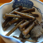 鮒与 - 牛蒡の焚き物