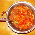 新天心 - 牛肉とトマト鍋