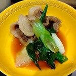 八寸 - 猪のすき焼き 