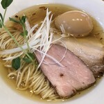 The Noodles & Saloon Kiriya - 味玉kiri_Soba 潮　930円