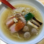 ラーメン巌哲 - 塩鴨なんば（年末限定献立）