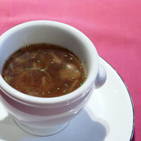 レストラン八間蔵 - オニオンスープ