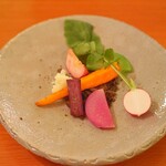 オステリア.ミチ - 根菜と土