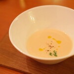 オステリア.ミチ - 黄蕪のスープ