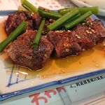 まるまさ家 - 肝の網焼き