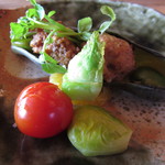 僧伽小野 一秀庵 - 強肴のアップ