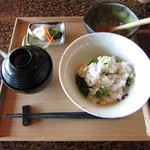 僧伽小野 一秀庵 - 御飯・汁物・香の物